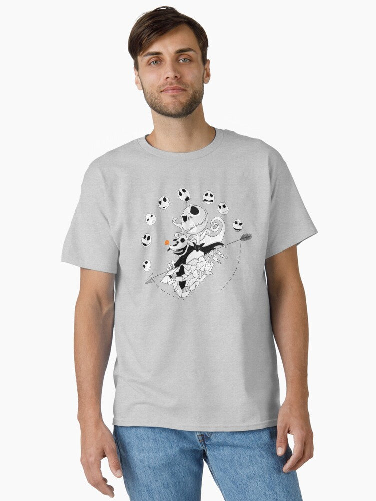 Jack and Zero White Mosaic Classic T Shirt T Shirt Aesthetic Fit High CTR Pick