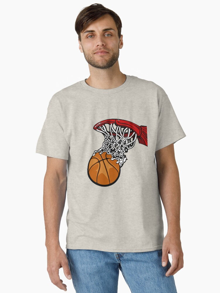 basket and ball Classic T Shirt T Shirt Premium Print Limited Drop Feel