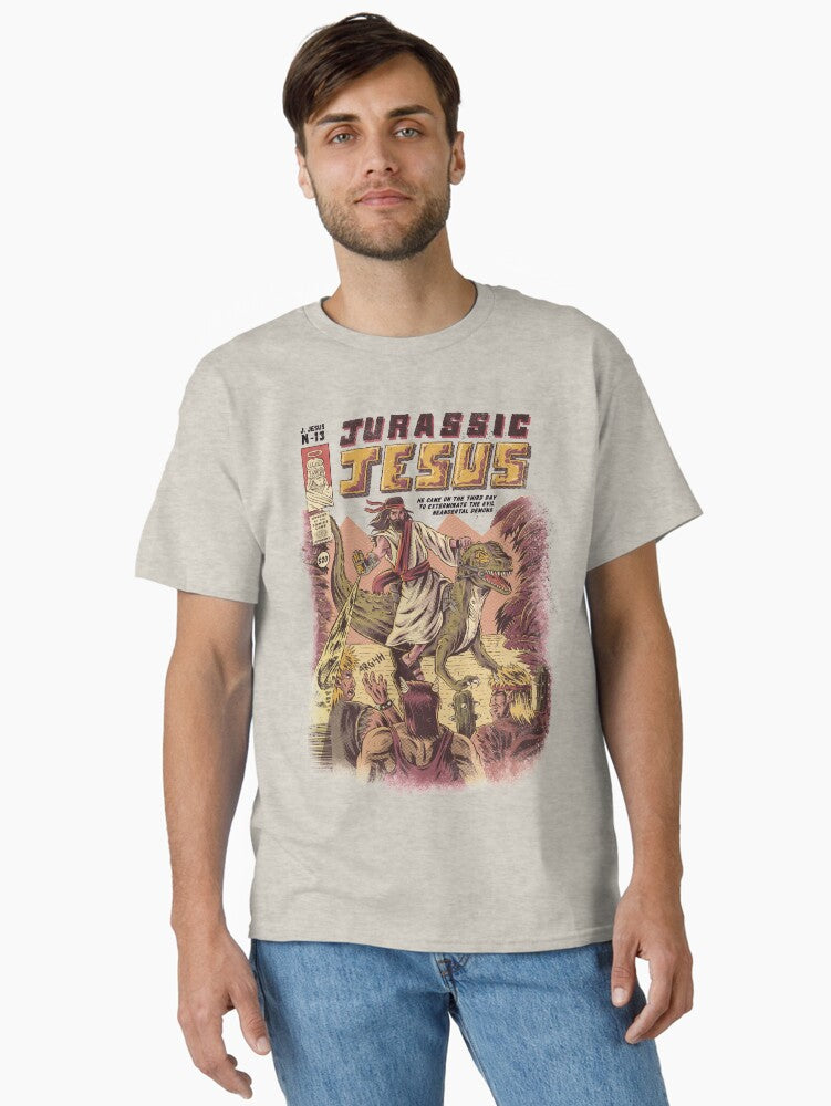 JURASSIC JESUS Classic T-Shirt | Graphic T-Shirt for Unisex