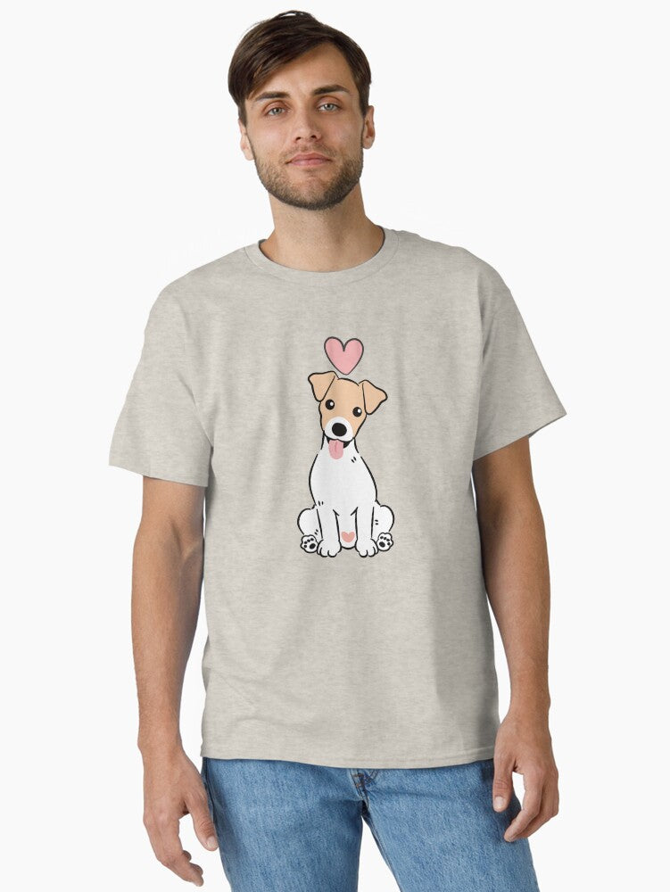 Love Smooth Coat Lemon Jack Russell Terrier 5 Classic T Shirt T Shirt Viral US Style Top Rated