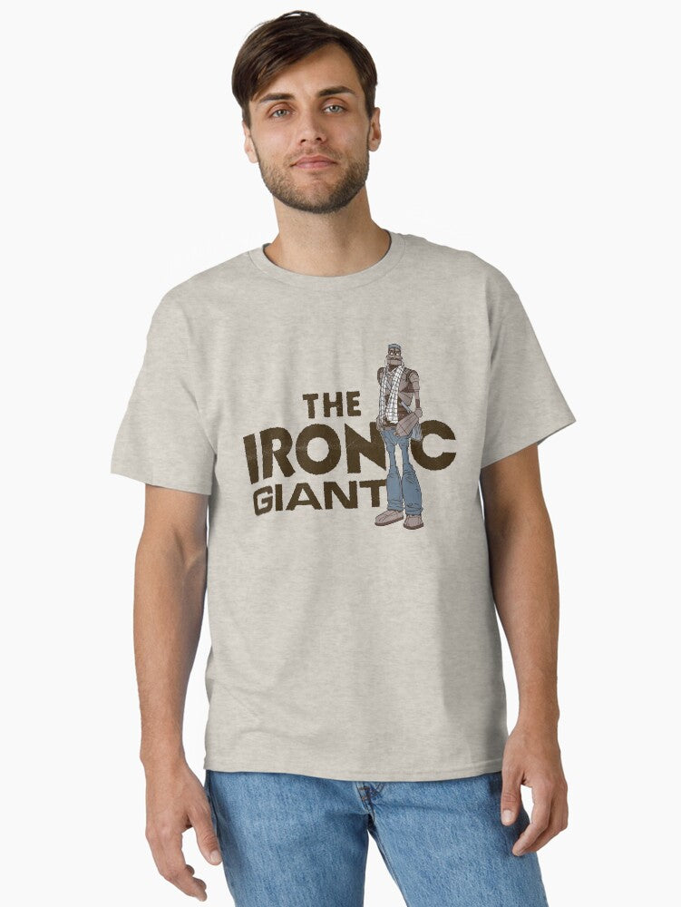 The Ironic Giant Classic T-Shirt | Premium Unisex T-Shirt, Trending Graphic Tee