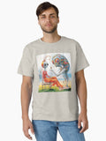 Alien hypnotized: A Surreal Pencil Illustration Classic T-Shirt