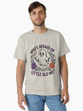 Spooky Season Ghost Shirt – Who’s Afraid of Little Old Me Tee | Cute Oversized Comfort Colors Halloween Top Classic T-Shirt