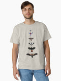 Australian Birds Illustrated Classic T Shirt T Shirt Premium Quality Daily Comfort Wear