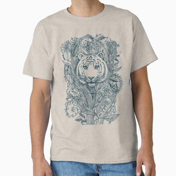 Tiger Tangle Classic T-Shirt for Sale by micklyn
