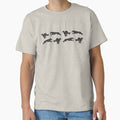 Silken Windhounds Racing Silhouette Classic T-Shirt for Sale by pawsinprofile
