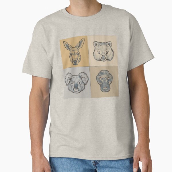 Australian Animals Classic T-Shirt for Sale by tanimator