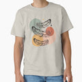 Boho Feather Abstract Classic T-Shirt for Sale by VibrArtco