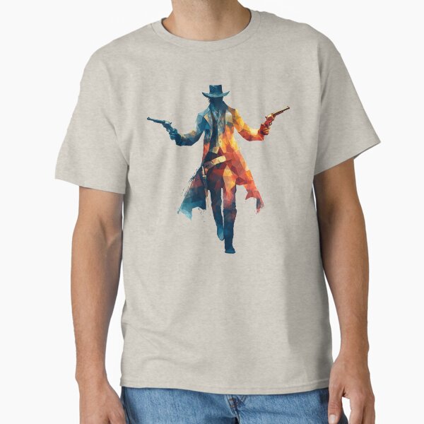Two Revolver Western Classic T-Shirt for Sale by illustraMan