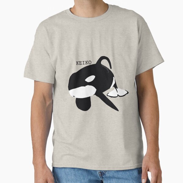 KEIKO the killer whale  Classic T-Shirt for Sale by Animaldesigns24