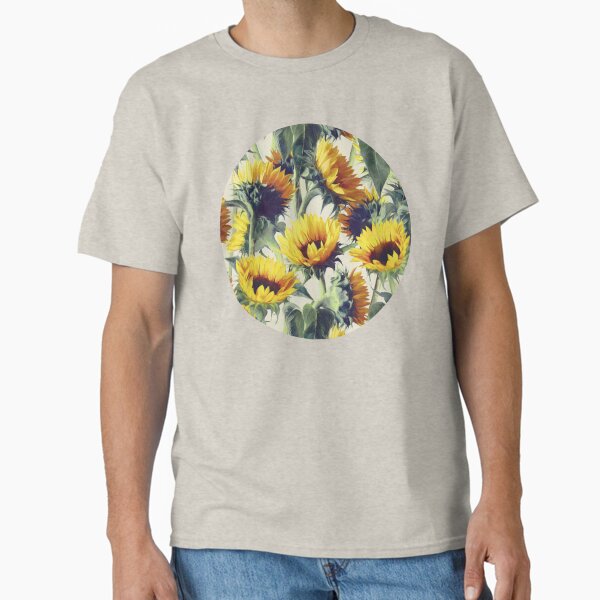 Sunflowers Forever Classic T-Shirt for Sale by micklyn