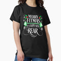 Season's Beatings Christmas Boxing Gift Workout Gift Hanukkah Gift Boxer Gym Gift Classic T-shirt | Trendy Graphic Tee | Casual Unisex T-shirt