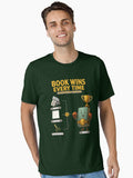 Book Wins Every Time Tournament Edition Bracket Essential T-shirt | Trendy Graphic Tee | Casual Unisex T-shirt