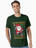 Santa Curling Ugly Christmas Essential T-Shirt