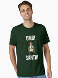 OMG SANTA! Funny Elf Christmas Essential T-Shirt