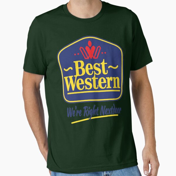Best Western Above Me T-Shirt Essential T-Shirt for Sale by CaroliKruger