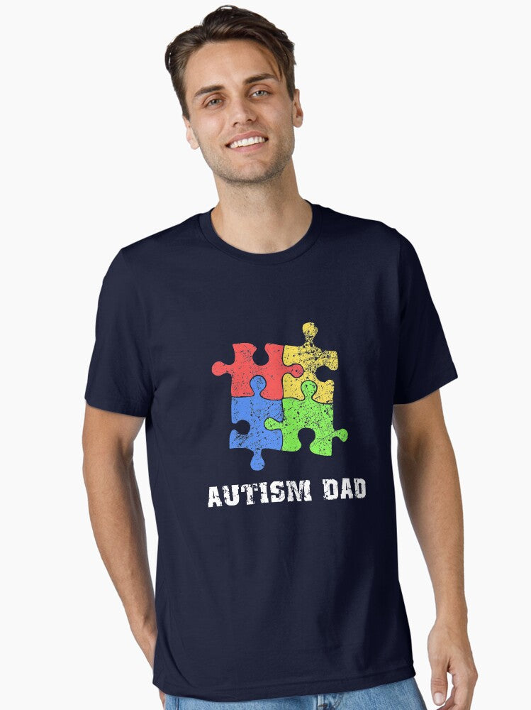 Autism Dad Essential T Shirt T Shirt | Trending 2025 | Daily Wear Favorite