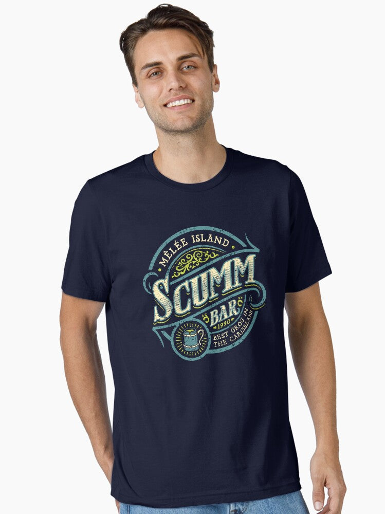 The Pirate Bar blue Essential T Shirt T Shirt Viral US Style Daily Comfort Wear