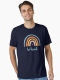 Be Kind Rainbow Kindness Love Heart Colorful Comfort Colors Christian Birthday Gift Essential T-Shirt