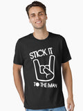 Stick it to The Man White Essential T Shirt T Shirt Trending 2025 Fan Favorite