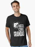 Gift for Grandad Reel Cool Grandad Essential T Shirt T Shirt | Trending 2025 | Daily Wear Favorite