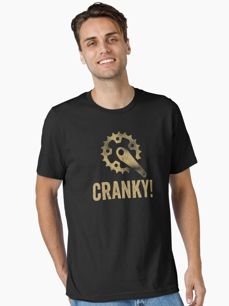 Cranky T shirt Funny Bike Shirt Cycling Shirt Bike Lover Gift Cyclist Clothes BMX Mountain Bike Unisex Cotton Tee Ess...
