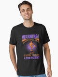 WARNING Basketball Mom with Thick Thighs and Tiny Patience Essential T Shirt T Shirt Premium Print Limited Drop Feel