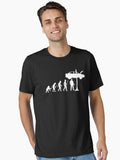Evolution Of Man and Mechanic Funny Shirt Essential T Shirt T Shirt | Comfort Fit | US Hot Search