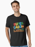 Super Daddio Funny Dad Gamer Father s Day Essential T Shirt T Shirt | Comfort Fit | High CTR Pick
