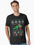 Dinosaur Ugly Christmas Sweater Funny Christmas Gift Essential T Shirt Sweater Premium Quality High Search Demand