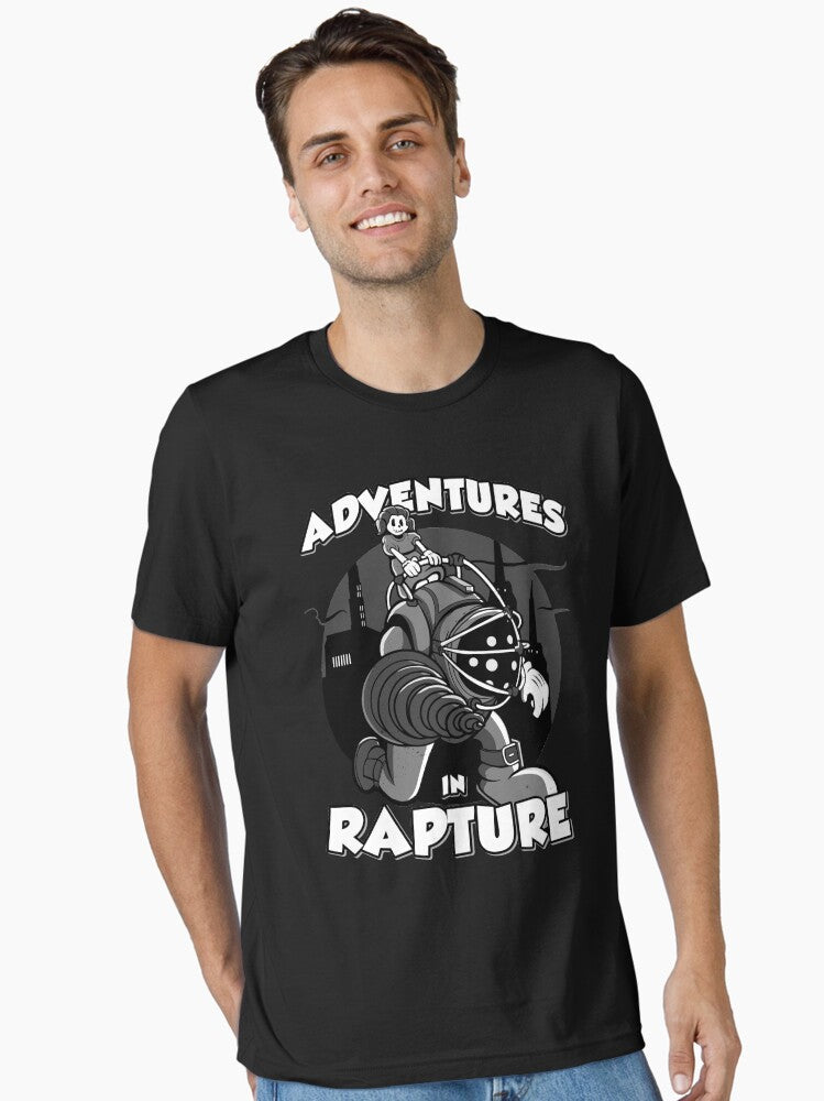 Adventures In Rapture - Retro Parody T-Shirt Essential T-Shirt | Premium Unisex T-Shirt, Trending Graphic Tee