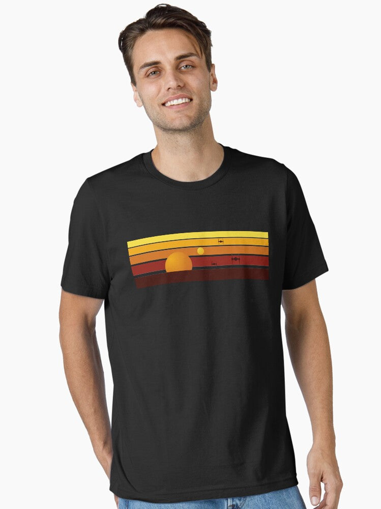 TATOOINE SUN Essential T Shirt T Shirt Aesthetic Fit Top Rated Design