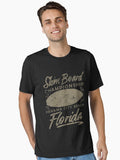 Skim Board Championship Retro Vintage Distressed Design Essential T-Shirt | Graphic T-Shirt for Unisex