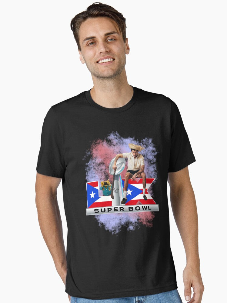 Bad Bunny Half Time Show Essential T-Shirt | Premium Unisex T-Shirt, Trending Graphic Tee