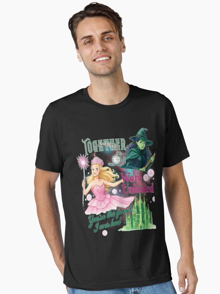 Wicked Musical Retro Wicked Together Were Unlimited Essential T-Shirt T-Shirt | Viral Style | Perfect For Daily Wear
