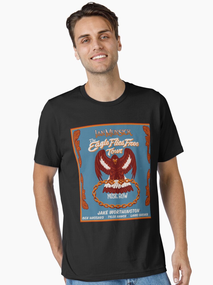ian munsick eagle flies free tour 2026 isenglah Essential T-Shirt | Premium Unisex T-Shirt, Trending Graphic Tee