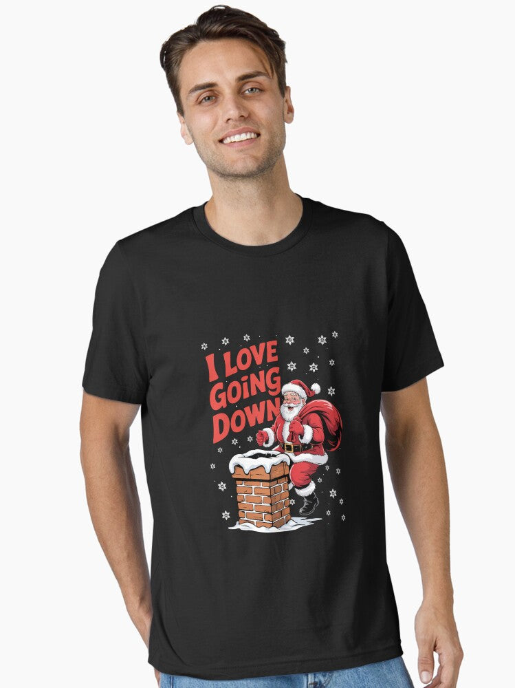 Inappropriate Christmas FUNNY Santa Claus Essential T-Shirt