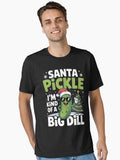 Santa Pickle I'm kind Of a Christmas in July Essential T-Shirt