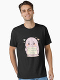 Cute Kawaii Anxiety Support Sticker - It's Okay Not Okay Mental Health Character Essential T-Shirt