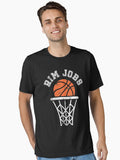 Basketball Team Shirt For Men Women Rim Jobs Essential T Shirt T Shirt Streetwear Style Fan Favorite