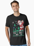 Your Hole Is My Goal Santa Claus Golf Ugly Christmas Essential T-Shirt