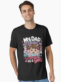Cute Pastel Dad Gets Mad at Me But I m Quote Essential T Shirt T Shirt | Viral US Style | Great Gift for Dad
