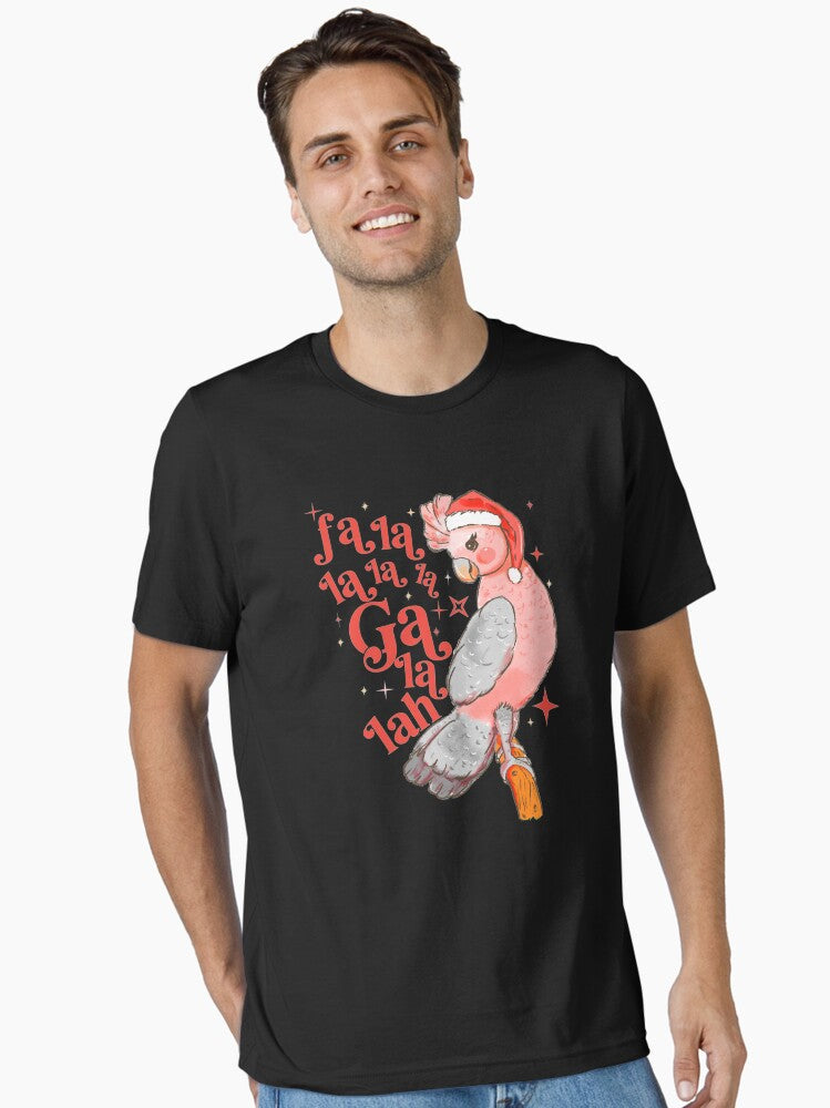 Australian Funny Christmas Holidays Cute Galah Bird Falala Essential T-Shirt