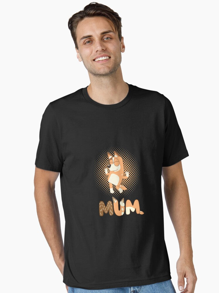 Fathers Blueys Dad Mum Essential Classic T Shirt Essential T Shirt T Shirt | Comfort Fit | Daily Wear Favorite