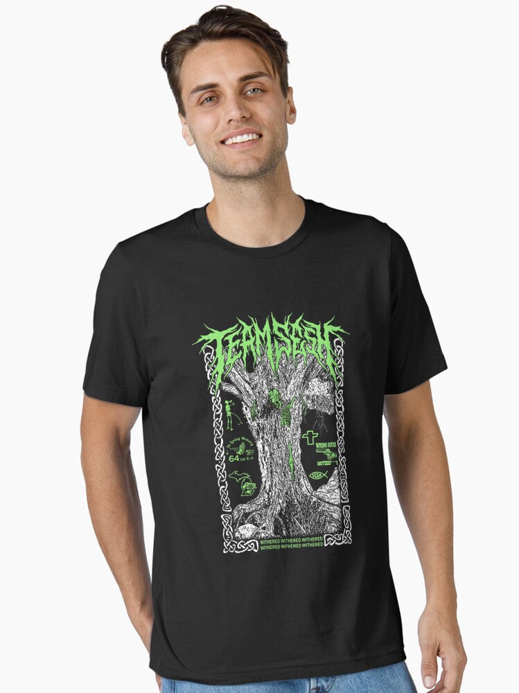 TEAMSESHBONES WITHERED Essential T-Shirt | Premium Unisex T-Shirt, Trending Graphic Tee