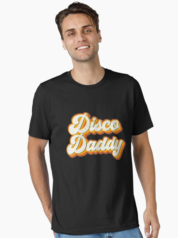 Disco Daddy Retro Matching 60 s 70s Party Costume Dad Essential T Shirt T Shirt | Best Seller Look | US Hot Search