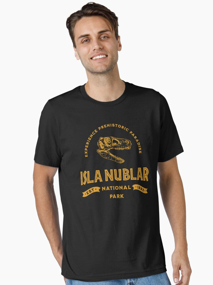 Isla Nublar National Park Est 1993 Essential T Shirt T Shirt Trending 2025 High Search Demand