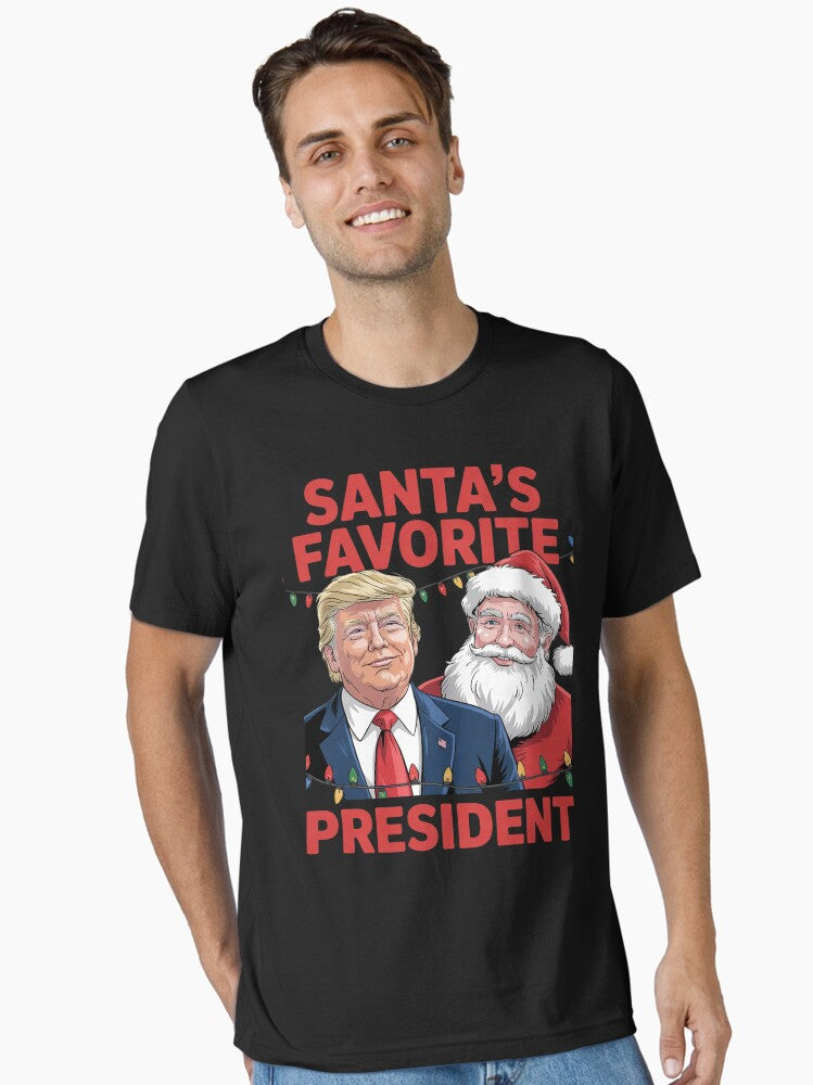 Santa's Favorite President Santa Trump Dance Christmas Essential T-Shirt