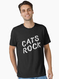 Cats Rock Rule And Are The Best Essential T-shirt | Trendy Graphic Tee | Casual Unisex T-shirt