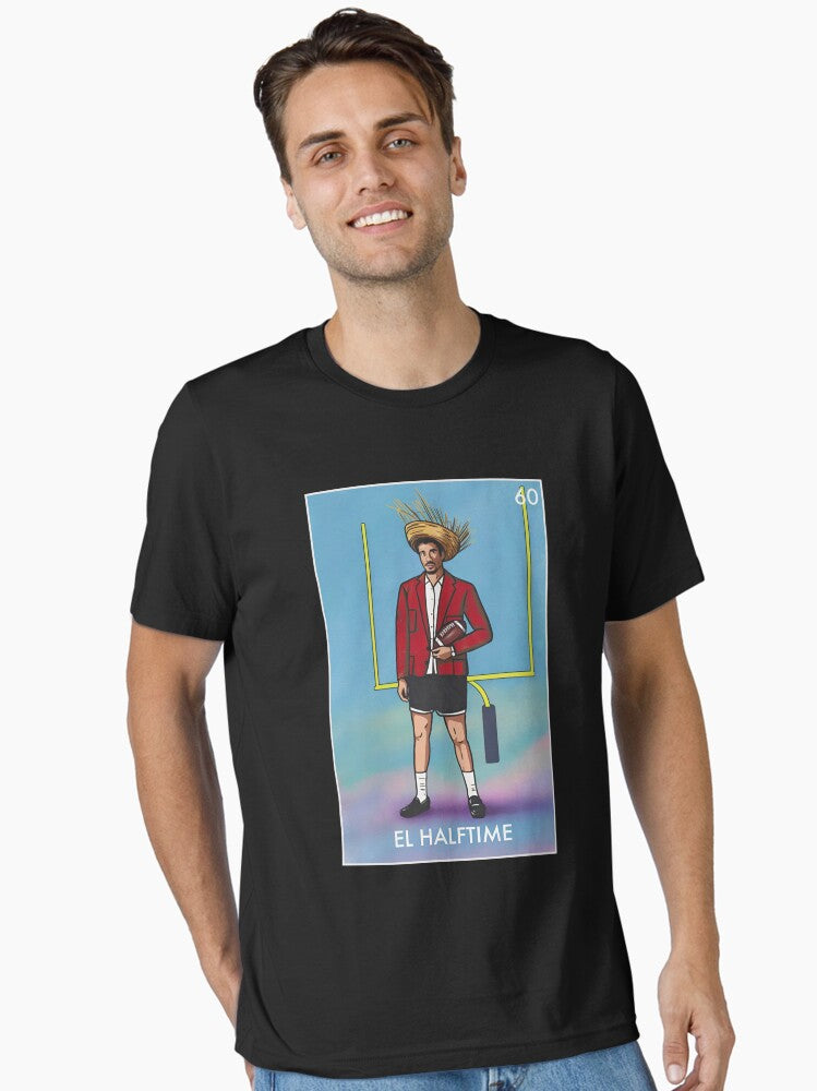 El Halftime Puerto rico Benito football Benito Bowl Benito Bowl Bad Bunny Puerto Rico Football Bad Bunny Football - Bad Bunny Essential T-Shirt | Premium Unisex T-Shirt, Trending Graphic Tee